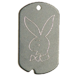 PB Bunny Military Dog Tag