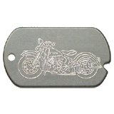 Harley Military Dog Tag