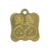Brass Pet ID Tag