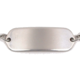 Stainless Steel&nbsp;Plain / Name ID Bracelet