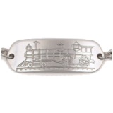 Stainless Steel&nbsp;Locomotive ID Bracelet