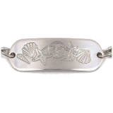 Stainless Steel&nbsp;Seashells ID Bracelet