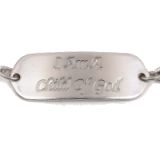 Stainless Steel&nbsp;Child of God ID Bracelet