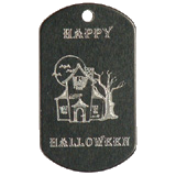 Aluminum&nbsp;Black&nbsp;Haunted House Halloween Idea