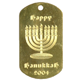 Brass&nbsp;Menorah Hanukkah Idea