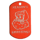 Aluminum&nbsp;Red&nbsp;Santa Christmas Idea