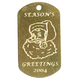 Brass&nbsp;Santa Christmas Idea
