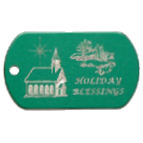 Aluminum&nbsp;Green&nbsp;Church Christmas Idea