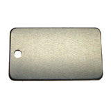 Aluminum&nbsp;Black&nbsp;Rectangle Luggage ID