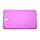 Aluminum&nbsp;Purple&nbsp;Rectangle Luggage ID