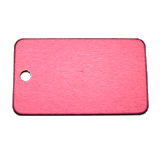 Aluminum&nbsp;Pink&nbsp;Rectangle Luggage ID
