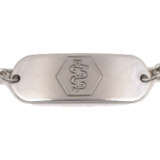 Stainless Steel&nbsp;Medical ID Bracelet