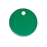 Aluminum&nbsp;Green&nbsp;Circle Pet ID