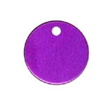 Aluminum&nbsp;Purple&nbsp;Circle Pet ID