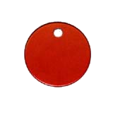 Aluminum&nbsp;Red&nbsp;Circle Pet ID