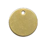 Brass&nbsp;Circle Pet ID